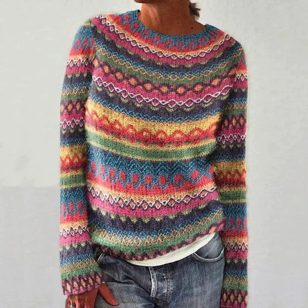 EMMA| Gemütlicher Retro-Strickpullover