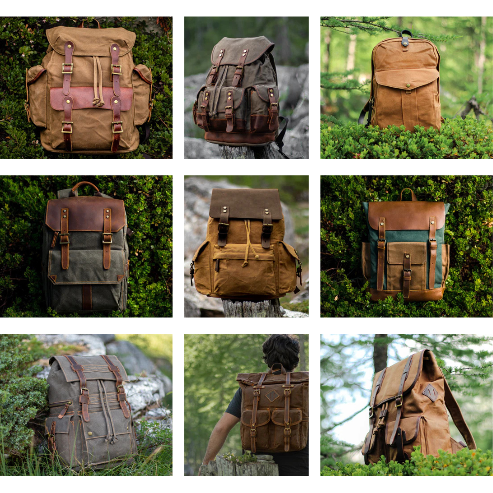 Rustikale Taschenkollektionen