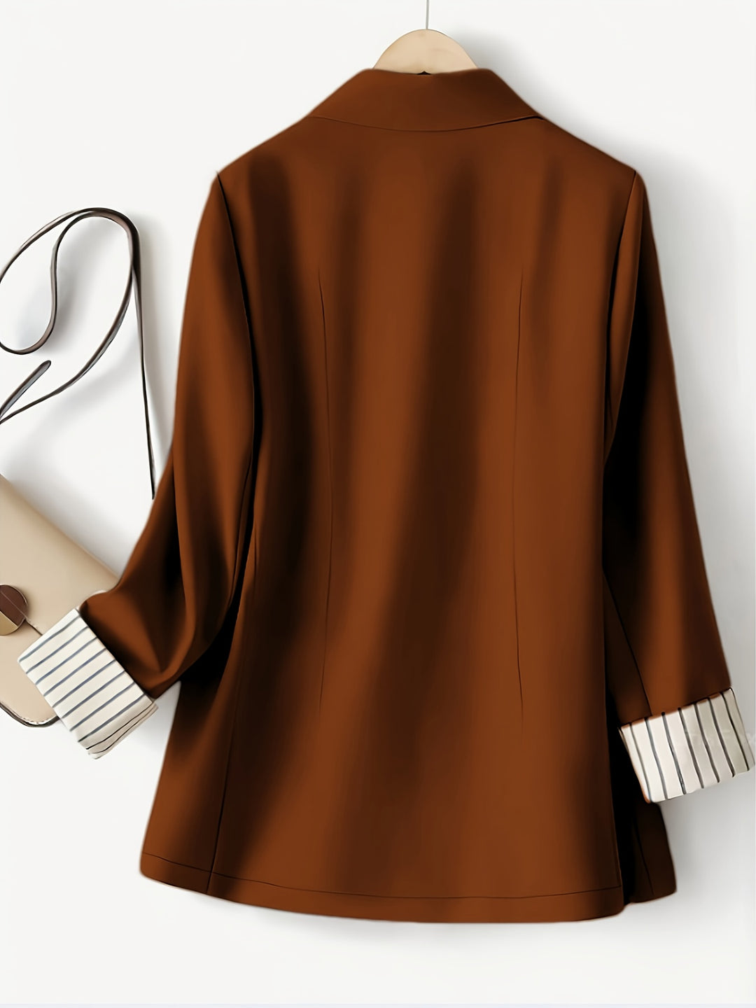 Phoebe – Elegante Damenjacke mit gestreiften Einsätzen