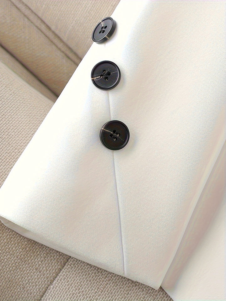 Linnea – Eleganter Blazer mit Reverskragen und Knopfleiste