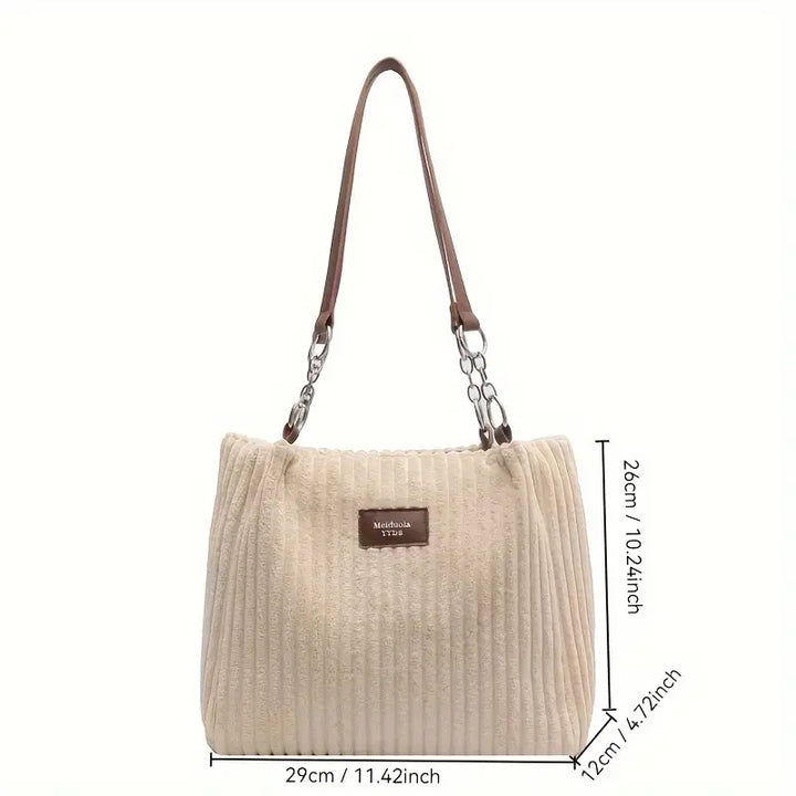 Samantha | Stilvolle Cordtasche