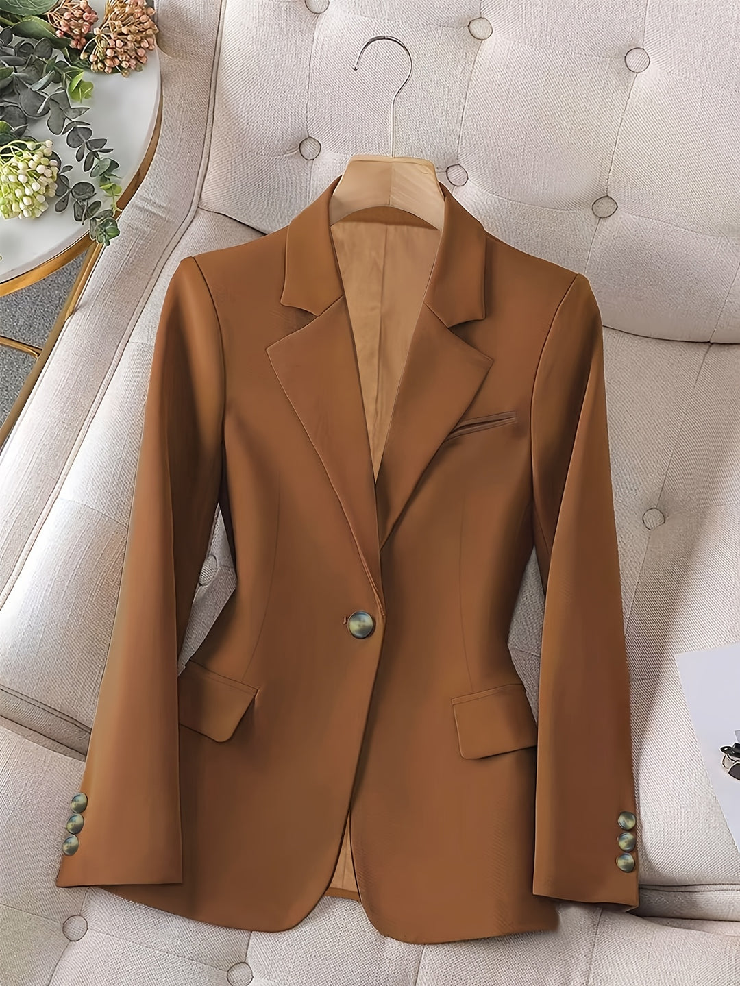 Saskia – Elegante Damen-Bürojacke mit Reverskragen