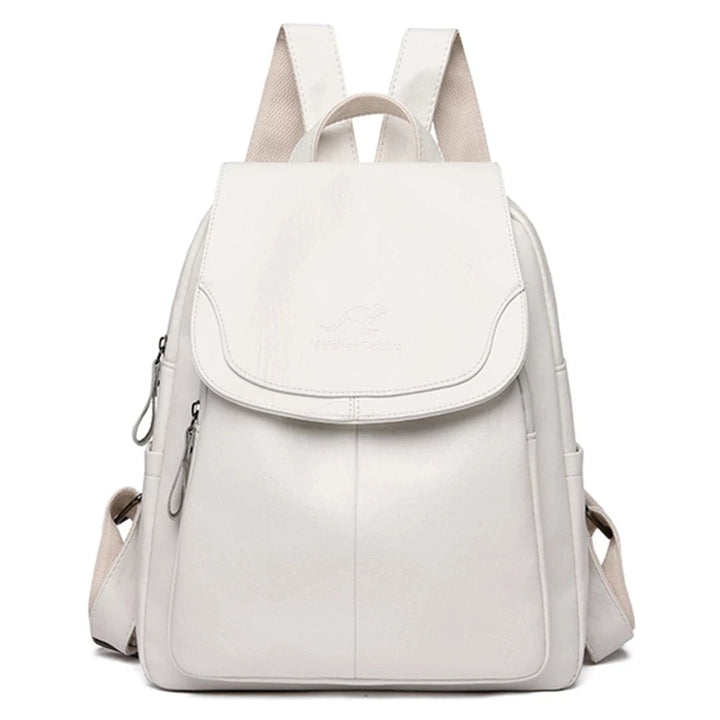 Eda | Diebstahlsicherer Veganer Lederrucksack