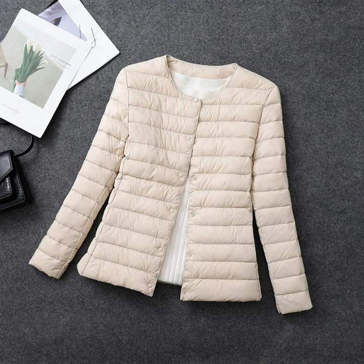 Evie | Leichte wattierte Daunenjacke