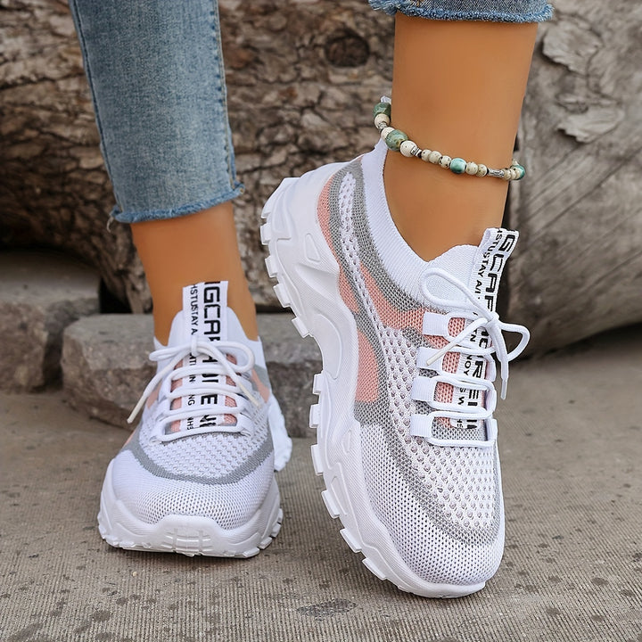 Guida – Damen Sneakers aus atmungsaktivem Strickgewebe