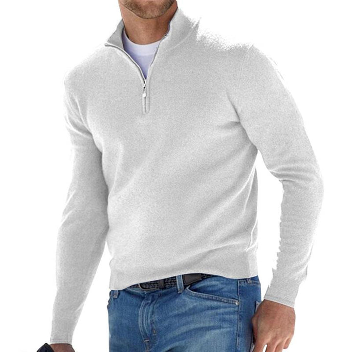 Erik | Premium-Pullover mit Reißverschluss