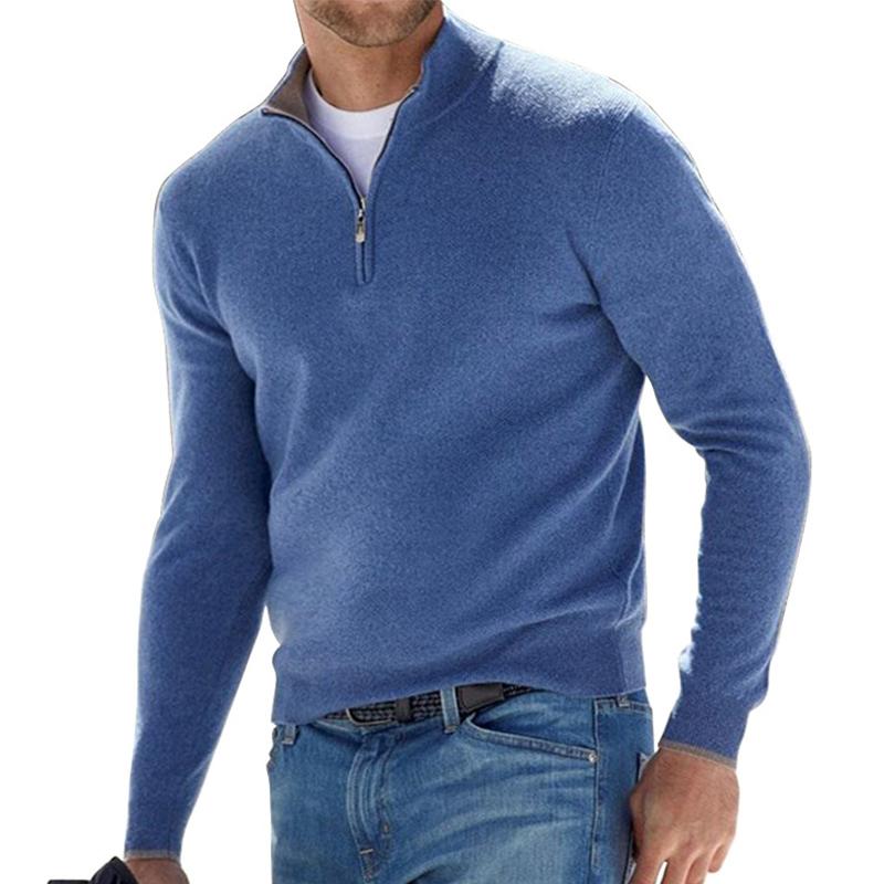 Erik | Premium-Pullover mit Reißverschluss