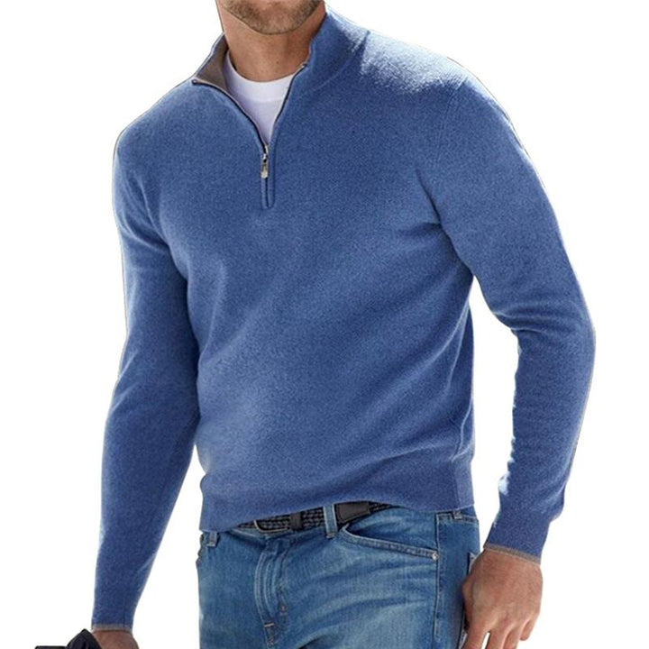 Erik | Premium-Pullover mit Reißverschluss