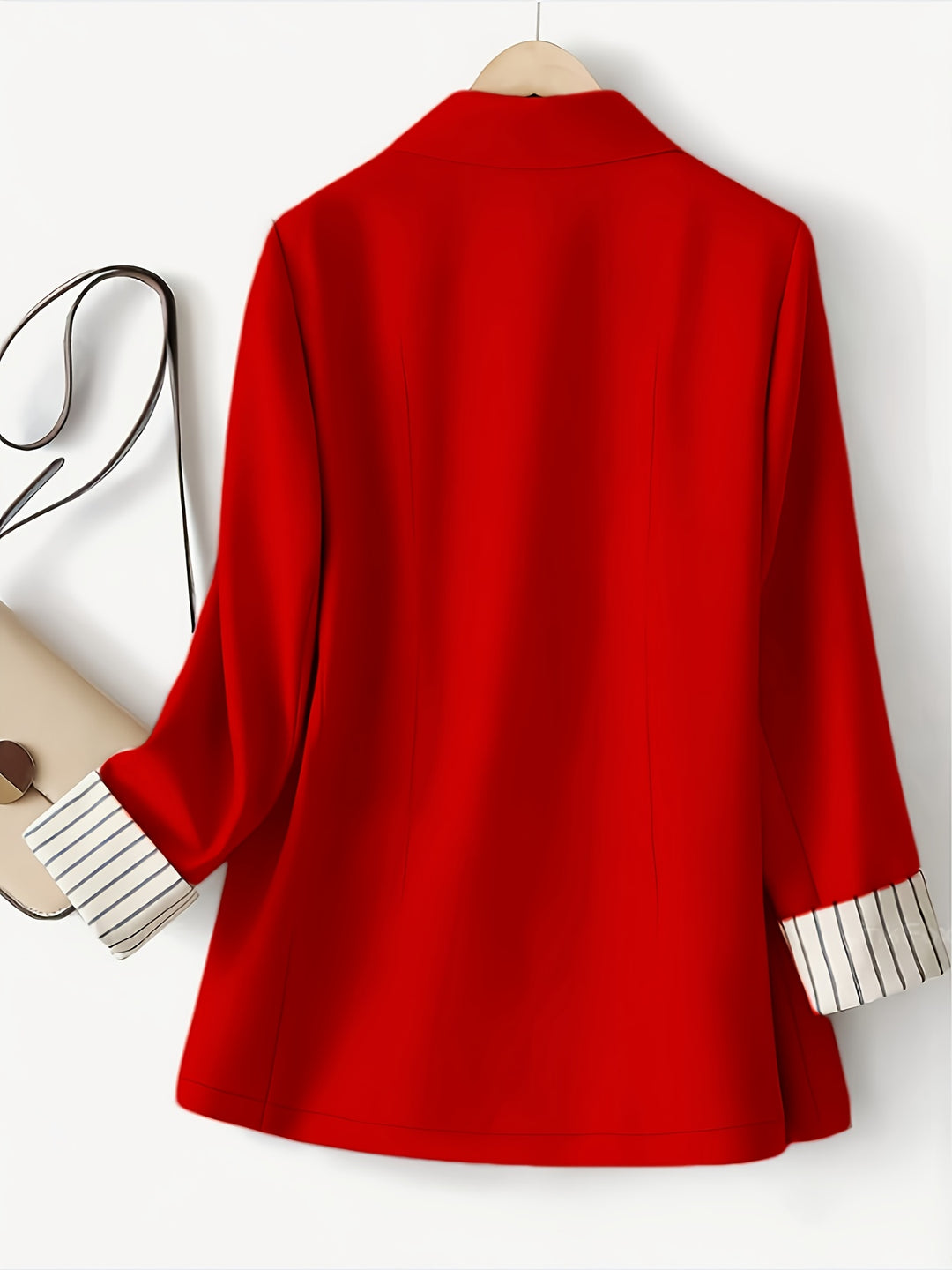 Phoebe – Elegante Damenjacke mit gestreiften Einsätzen
