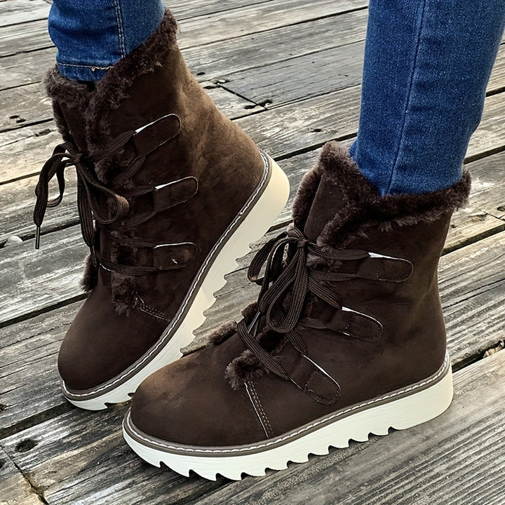 Françoise – Snow Boots mit dicker Profilsohle