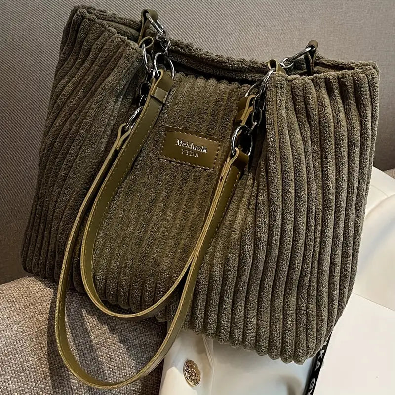 Samantha | Stilvolle Cordtasche