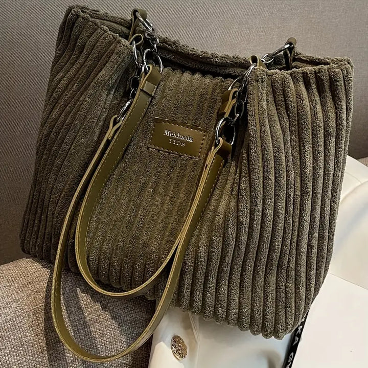 Samantha | Stilvolle Cordtasche