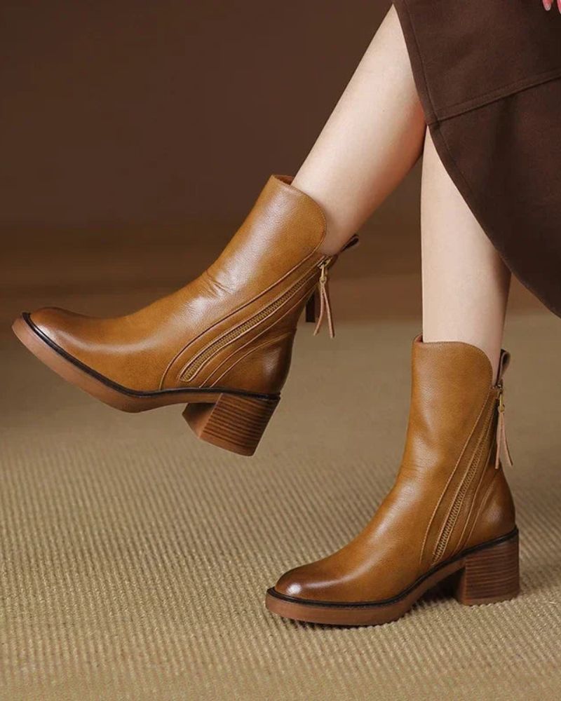 Belle Étoile Nice™ | Garciel - Lederstiefeletten