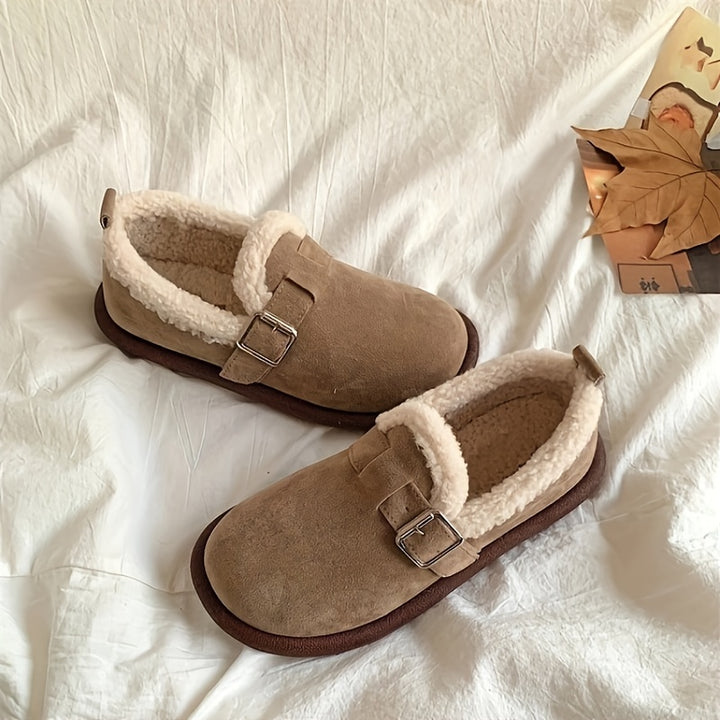 Luna – Flauschige Loafer-Slipper mit weich gepolsterter Sohle