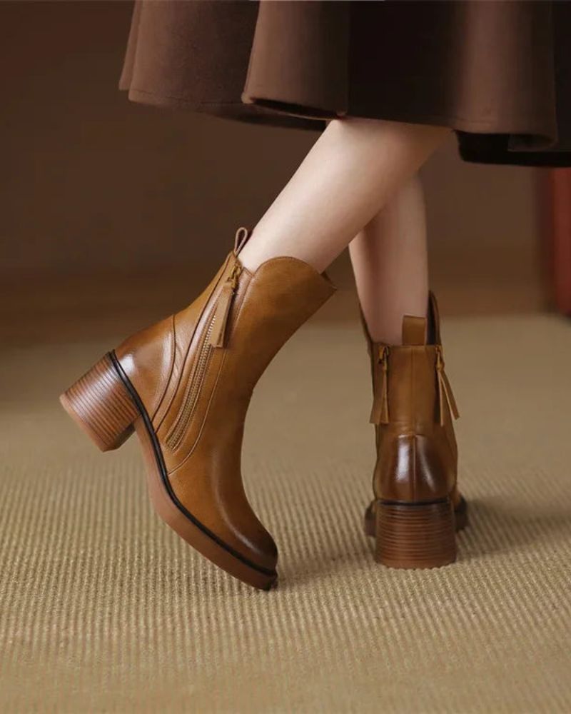 Belle Étoile Nice™ | Garciel - Lederstiefeletten