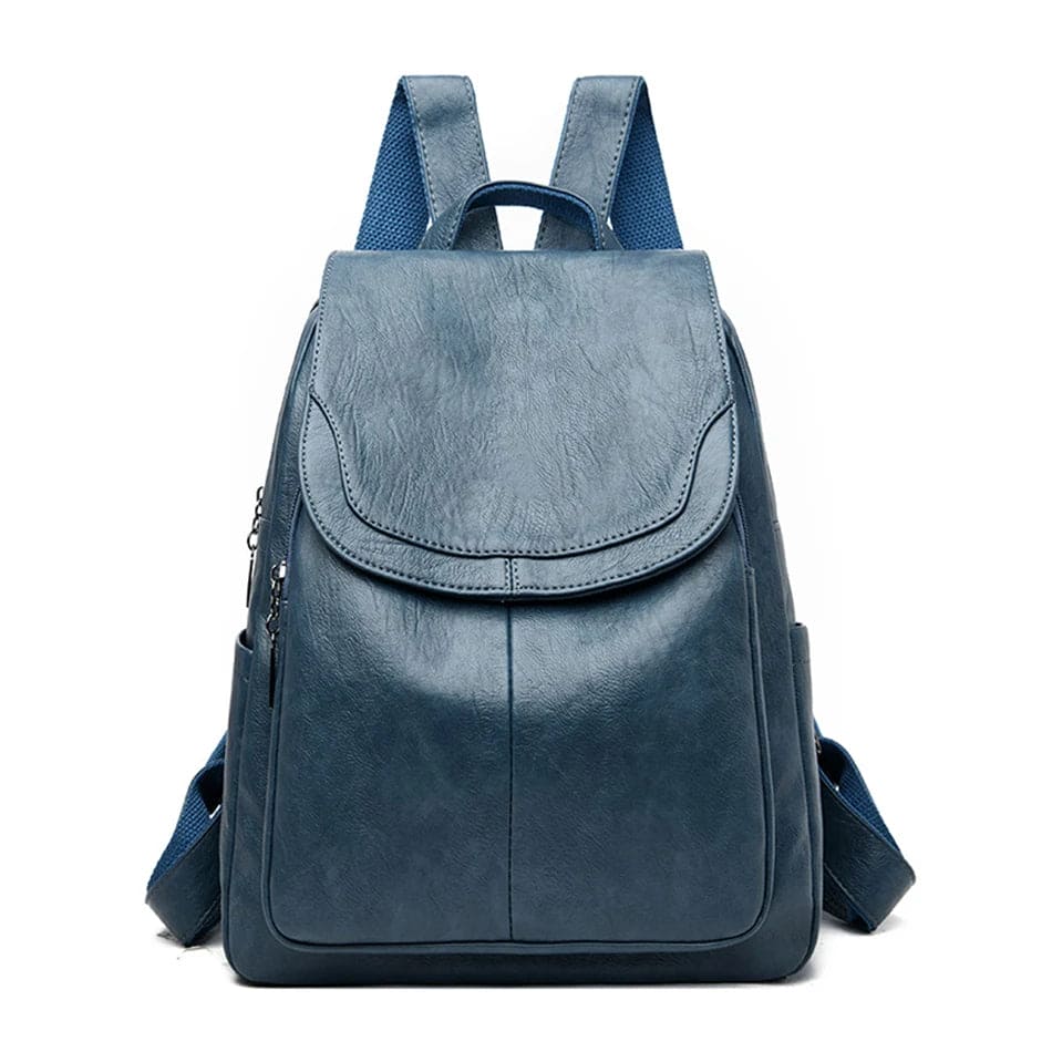 Eda | Diebstahlsicherer Veganer Lederrucksack