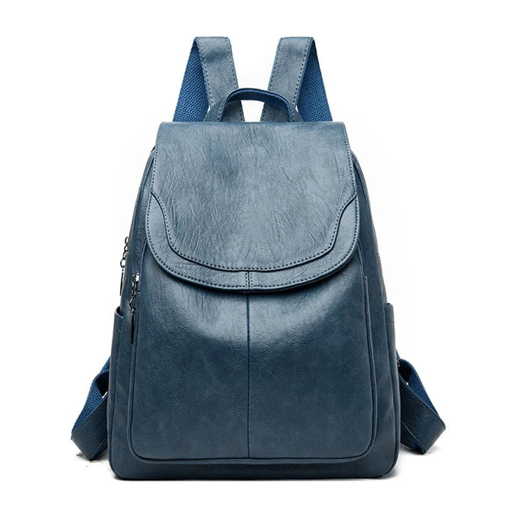 Eda | Diebstahlsicherer Veganer Lederrucksack