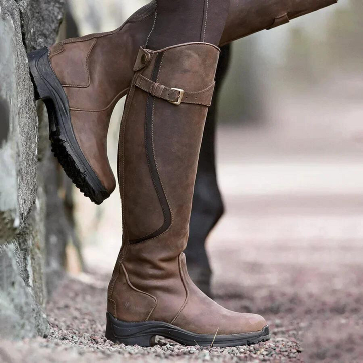 Sarah | Stilvolle Vegane Lederstiefel