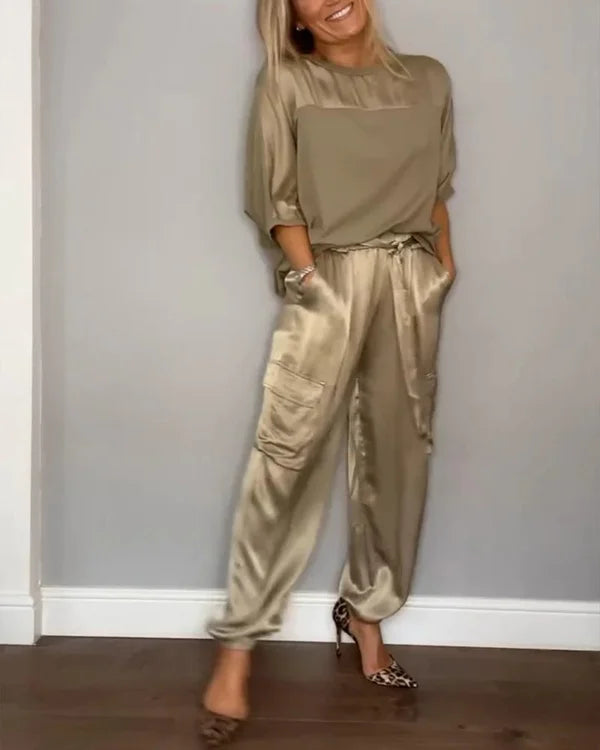 Corinna | Vielseitiges Satin Set
