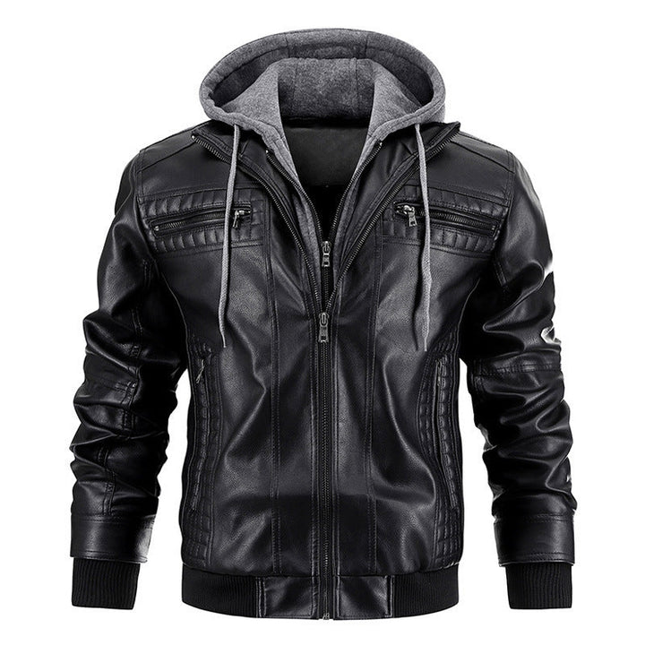 Dominic | Winter-Veganer Lederjacke