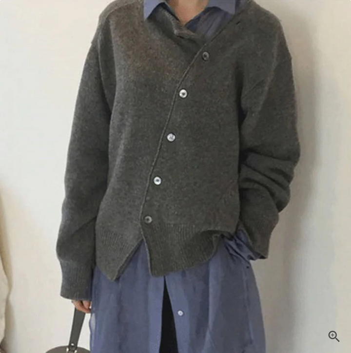 Angelana | Einzigartig Bequeme Strickjacke