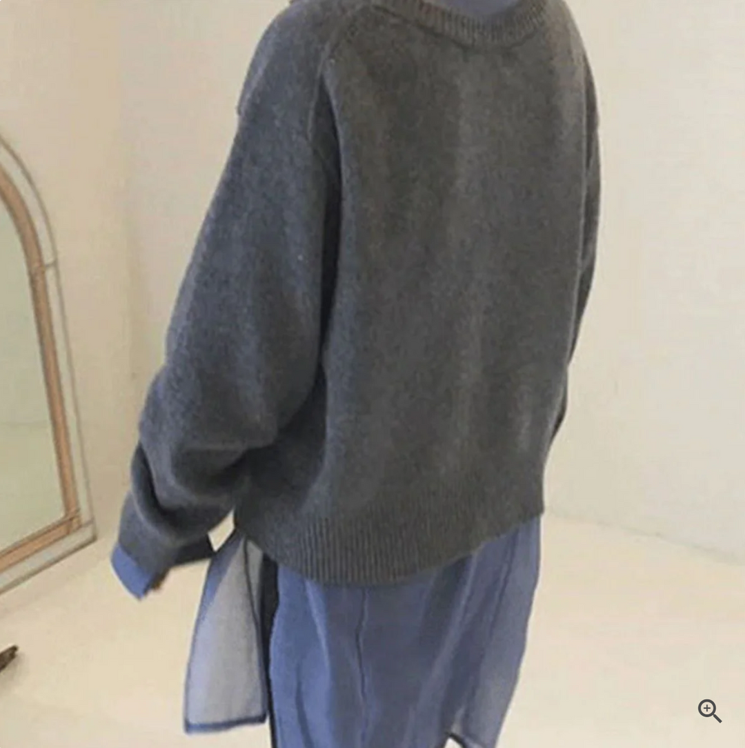 Angelana | Einzigartig Bequeme Strickjacke