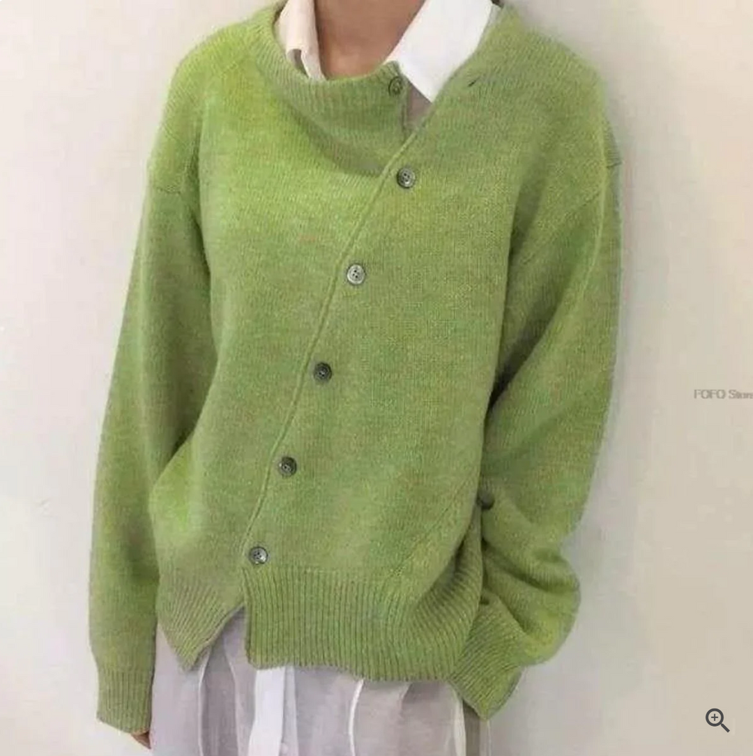 Angelana | Einzigartig Bequeme Strickjacke