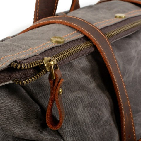 David | Laptop-Rucksack aus Segeltuch
