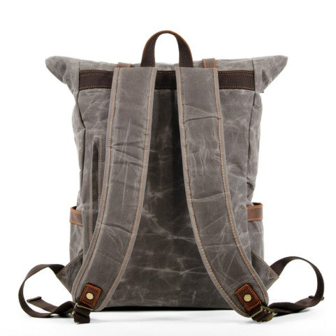David | Laptop-Rucksack aus Segeltuch