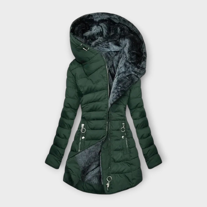 Beatrice – Warmer Mantel mit Ecopeluche-Fütterung