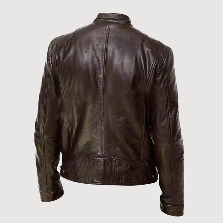 Markus | Premium-Veganer Lederjacke
