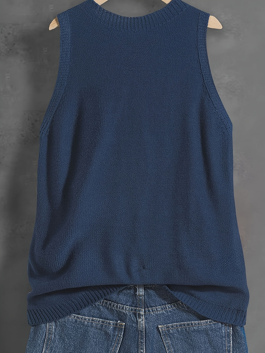 Mayla – Ärmellose Strickweste für Damen