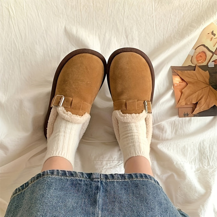 Luna – Flauschige Loafer-Slipper mit weich gepolsterter Sohle