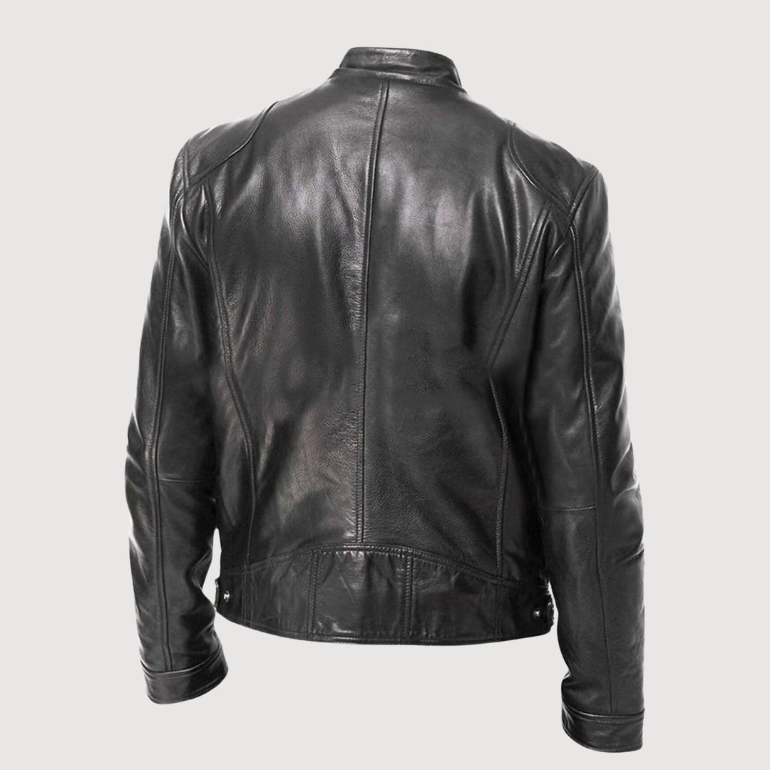 Markus | Premium-Veganer Lederjacke