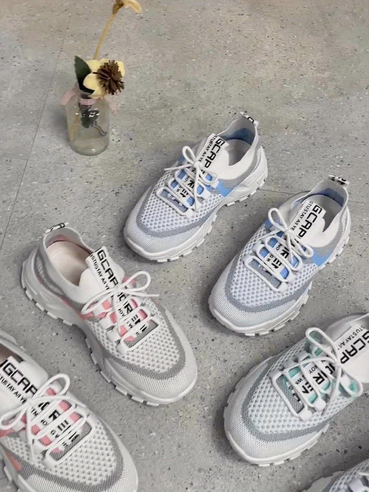 Guida – Damen Sneakers aus atmungsaktivem Strickgewebe