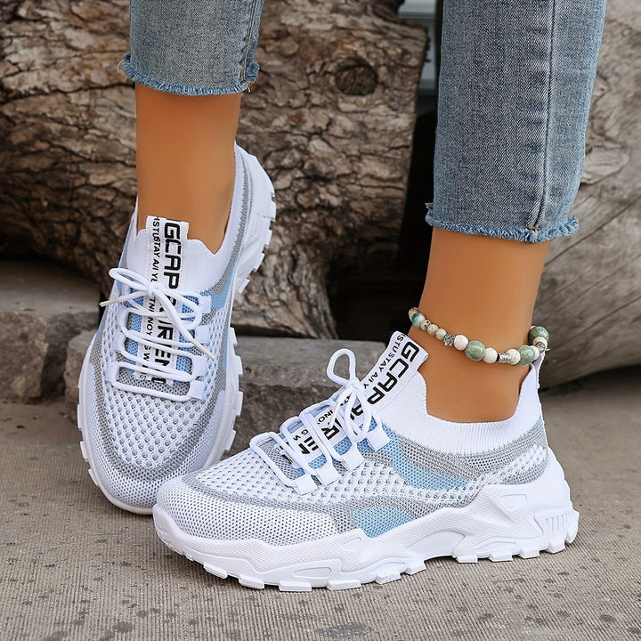 Guida – Damen Sneakers aus atmungsaktivem Strickgewebe