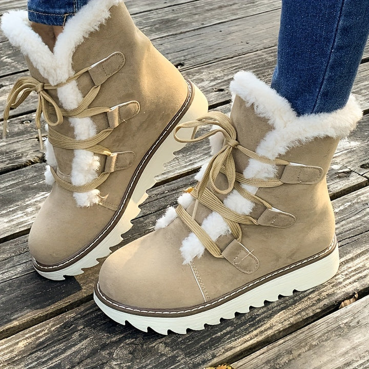 Françoise – Snow Boots mit dicker Profilsohle