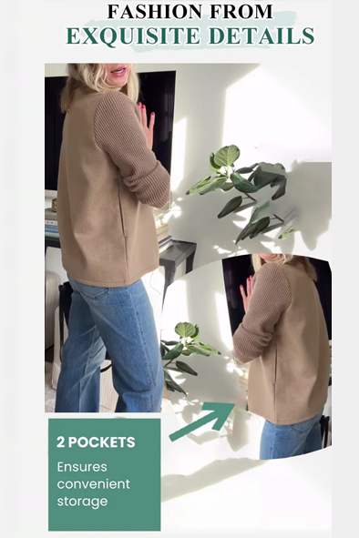 Jhenny | Lässiger, stylischer Blazer mit Knöpfen