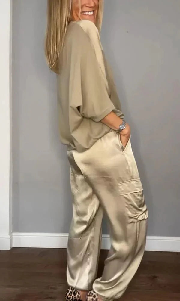 Corinna | Vielseitiges Satin Set