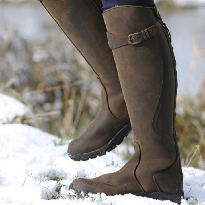 Sarah | Stilvolle Vegane Lederstiefel