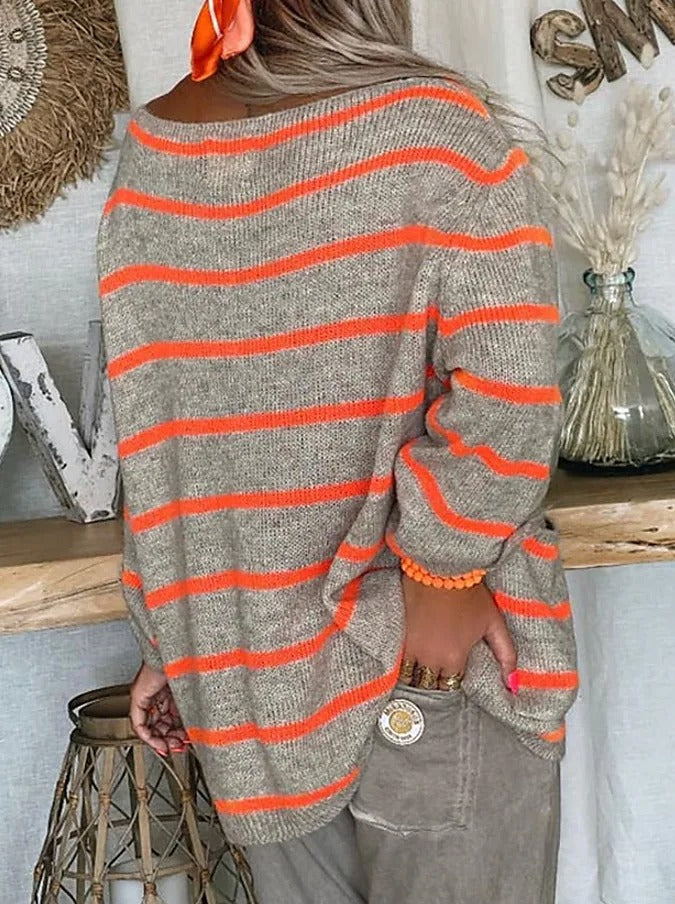 Ubalda – Gestreifter Pullover