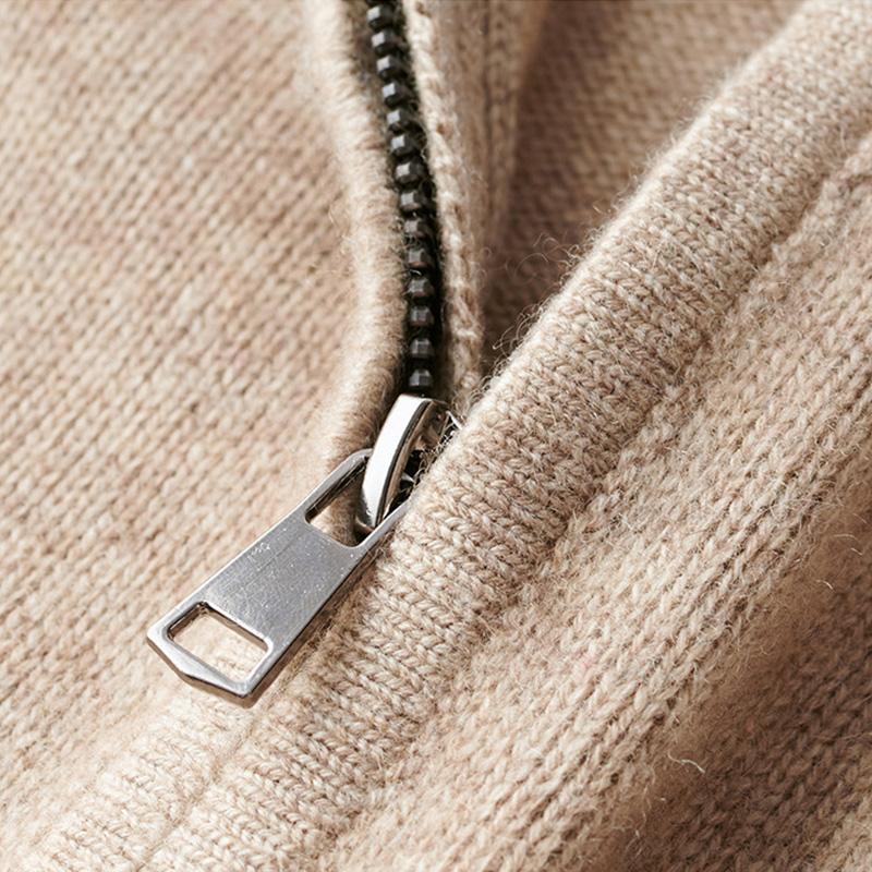Erik | Premium-Pullover mit Reißverschluss