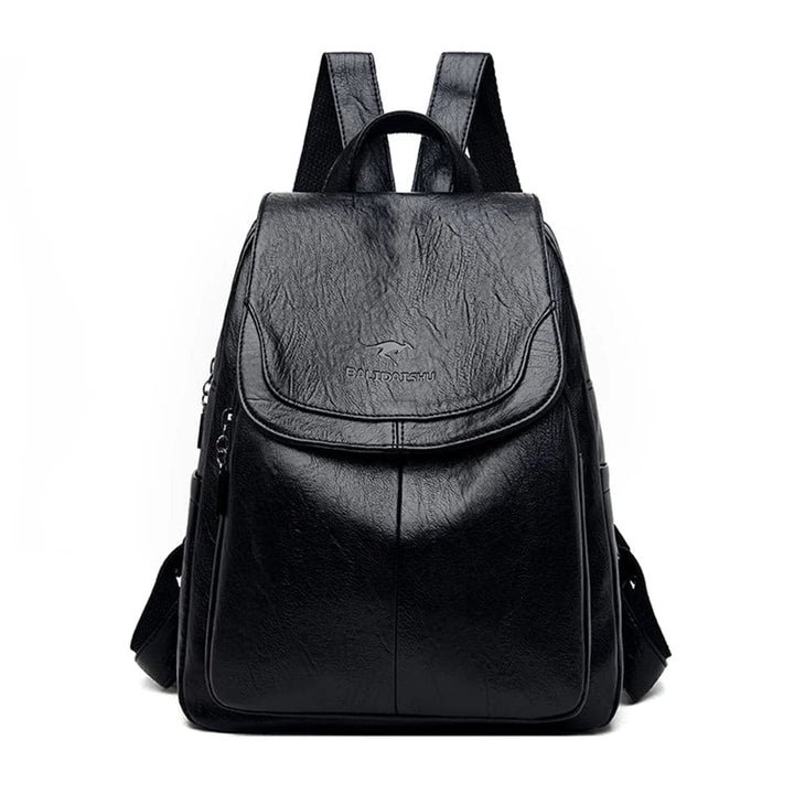 Eda | Diebstahlsicherer Veganer Lederrucksack