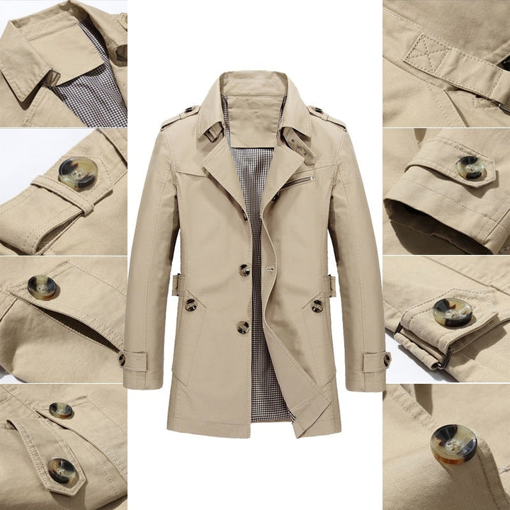 Enzo | Windjacke mit Fleecefutter