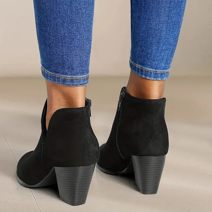 ALEXE™ | DAMENSTIEFELETTEN MIT DICKEM ABSATZ