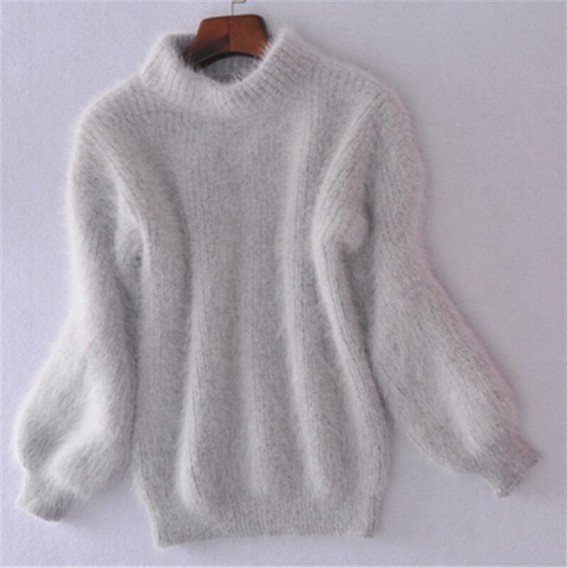 Emilie™ – Locker gestrickter Wollpullover