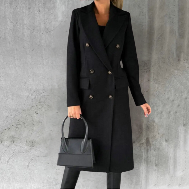 Selene | City Chic Wollmix-Trenchcoat