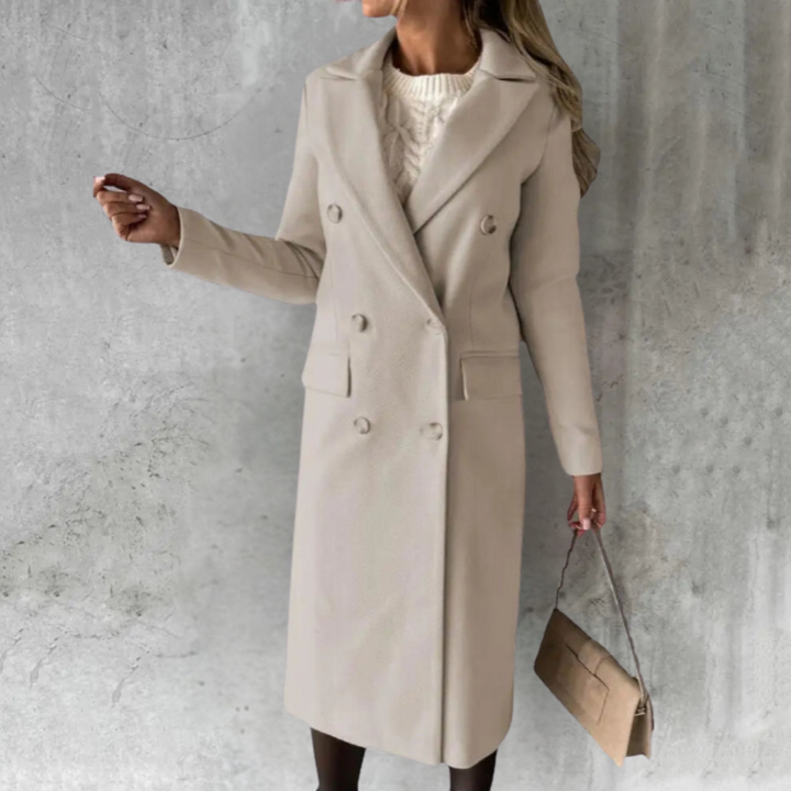 Selene | City Chic Wollmix-Trenchcoat
