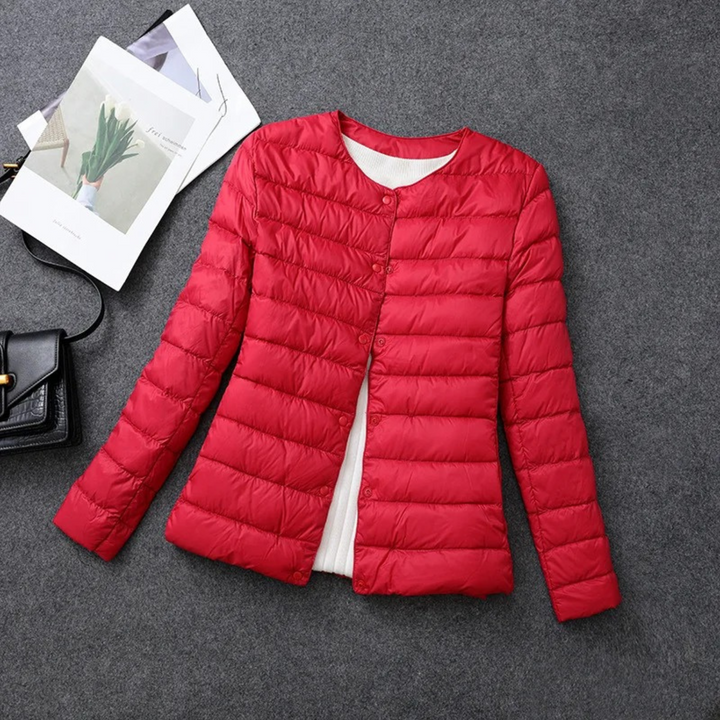 Evie | Leichte wattierte Daunenjacke