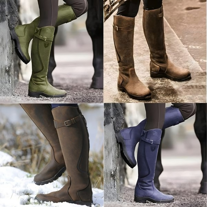 Sarah | Stilvolle Vegane Lederstiefel